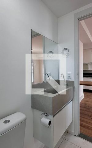 Apartamento para alugar com 32m², 1 quarto e sem vaga Apartamento para alugar com 32m², 1 quarto e sem vagaBanheiro