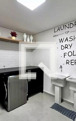 Apartamento para alugar com 32m², 1 quarto e sem vaga Apartamento para alugar com 32m², 1 quarto e sem vagaLavanderia