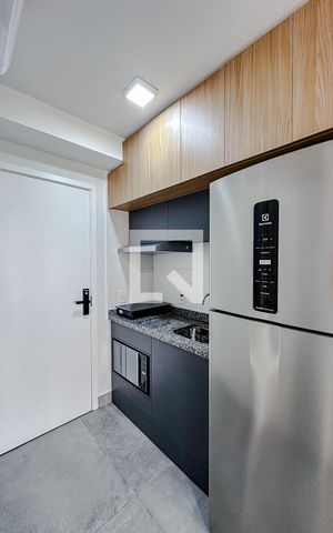 Studio à venda com 22m², 1 quarto e sem vagaCozinha