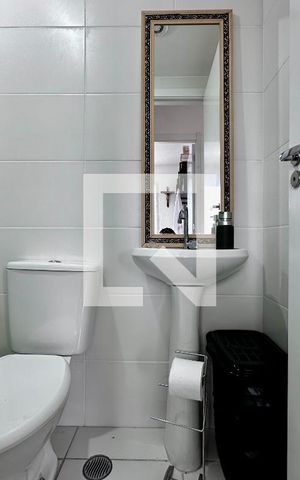 Apartamento para alugar com 36m², 2 quartos e sem vagaBanheiro