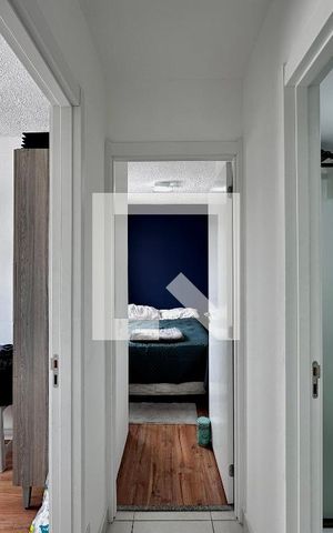 Apartamento para alugar com 36m², 2 quartos e sem vagaCorredor Quartos
