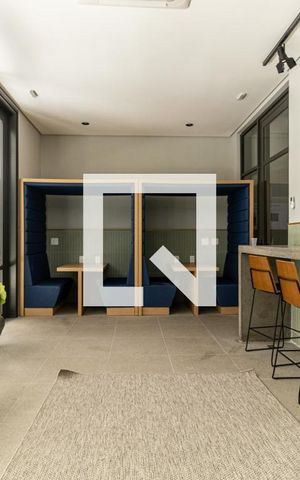 Studio à venda com 25m², 1 quarto e sem vagaCoworking