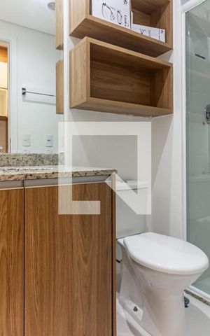 Studio à venda com 25m², 1 quarto e sem vaga Studio à venda com 25m², 1 quarto e sem vagaBanheiro