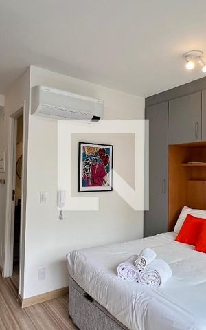Studio à venda com 25m², 1 quarto e sem vaga Studio à venda com 25m², 1 quarto e sem vagaStudio