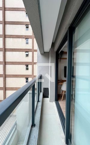 Studio à venda com 25m², 1 quarto e sem vaga Studio à venda com 25m², 1 quarto e sem vagaSacada