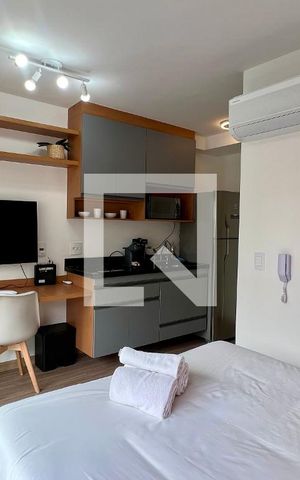 Studio à venda com 25m², 1 quarto e sem vaga Studio à venda com 25m², 1 quarto e sem vagaStudio
