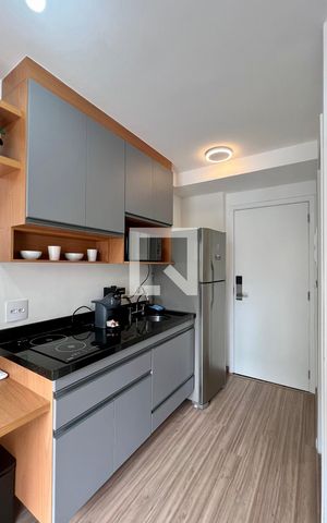 Studio à venda com 25m², 1 quarto e sem vaga Studio à venda com 25m², 1 quarto e sem vagaCozinha