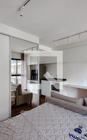 Apartamento à venda com 25m², 1 quarto e sem vagaSala/Quarto