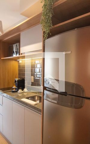 Studio para alugar com 25m², 1 quarto e sem vagaCozinha Studio