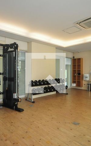 Apartamento para alugar com 65m², 1 quarto e 2 vagas Apartamento para alugar com 65m², 1 quarto e 2 vagasÁrea comum - Academia