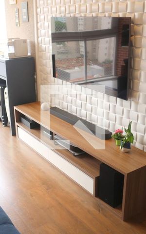 Apartamento para alugar com 77m², 3 quartos e 2 vagasSala 