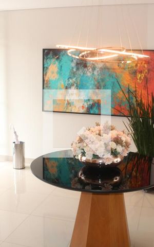 Apartamento para alugar com 77m², 3 quartos e 2 vagasHall social