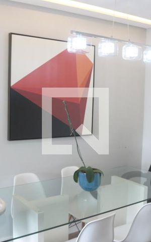 Apartamento para alugar com 77m², 3 quartos e 2 vagasSala de Jantar
