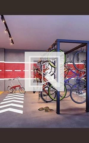 Apartamento à venda com 36m², 2 quartos e 1 vaga Apartamento à venda com 36m², 2 quartos e 1 vagaÁrea Comum - Bicicletário
