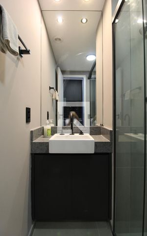 Studio para alugar com 25m², 1 quarto e sem vagaBanheiro