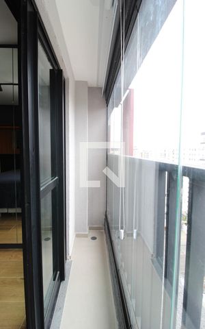 Studio para alugar com 25m², 1 quarto e sem vagaVaranda