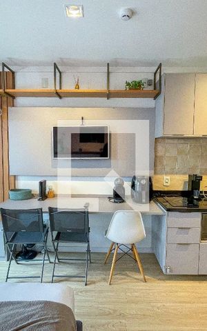 Studio à venda com 26m², 1 quarto e sem vaga Studio à venda com 26m², 1 quarto e sem vagaStudio