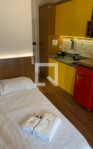 Studio à venda com 25m², 1 quarto e sem vaga Studio à venda com 25m², 1 quarto e sem vagaSala/Quarto/Cozinha