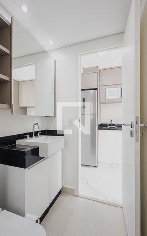 Studio à venda com 27m², 1 quarto e sem vagaBanheiro