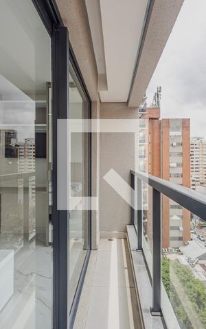 Studio à venda com 27m², 1 quarto e sem vagaVaranda