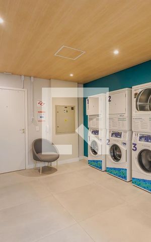 Apartamento para alugar com 31m², 1 quarto e sem vagaLavanderia
