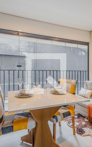 Apartamento à venda com 28m², 1 quarto e sem vagaVaranda