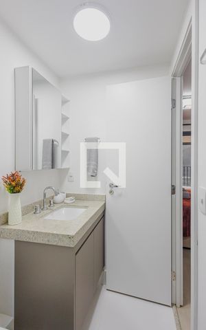 Apartamento à venda com 28m², 1 quarto e sem vagaBanheiro
