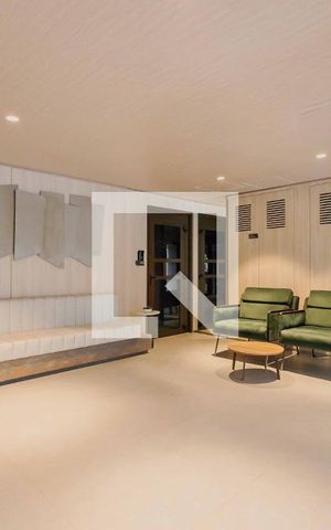 Apartamento à venda com 28m², 1 quarto e sem vagaHall social