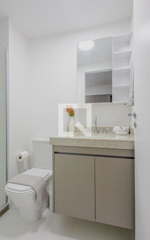 Apartamento à venda com 28m², 1 quarto e sem vagaBanheiro