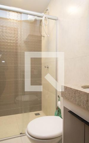 Apartamento à venda com 30m², 1 quarto e 1 vaga Apartamento à venda com 30m², 1 quarto e 1 vagaBanheiro Social
