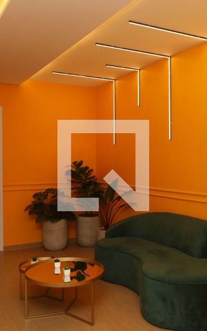 Apartamento à venda com 45m², 2 quartos e 1 vagaÁrea comum - Saguão do condomínio