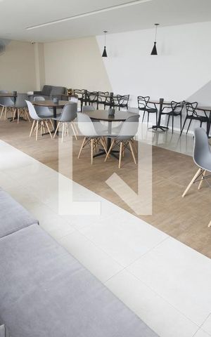 Apartamento para alugar com 43m², 2 quartos e 1 vagaÁrea comum - Salão de festas