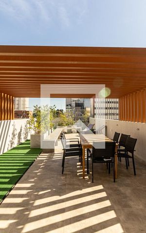 Studio à venda com 25m², 1 quarto e sem vagaSalão de Festas