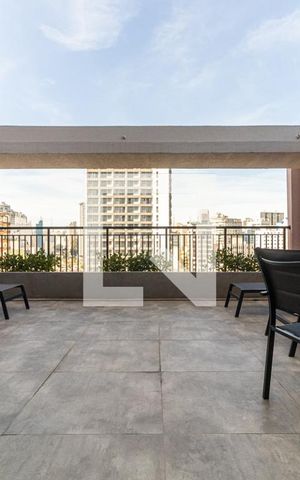 Studio à venda com 25m², 1 quarto e sem vagaChurrasqueira