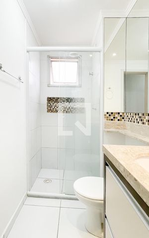 Apartamento para alugar com 49m², 2 quartos e 1 vaga Apartamento para alugar com 49m², 2 quartos e 1 vagaBanheiro Social