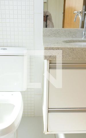 Apartamento para alugar com 58m², 2 quartos e 1 vagaBanheiro Quarto 2