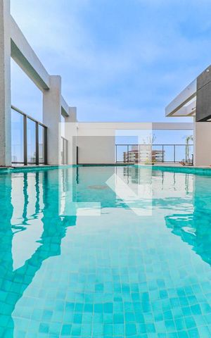 Studio para alugar com 28m², 1 quarto e sem vaga Studio para alugar com 28m², 1 quarto e sem vagaÁrea comum - Piscina