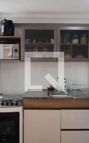 Apartamento à venda com 48m², 2 quartos e 1 vagaCozinha e Área de Serviço