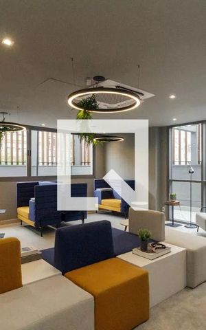 Apartamento para alugar com 35m², 1 quarto e sem vaga Apartamento para alugar com 35m², 1 quarto e sem vagaÁrea comum - Salão de festas