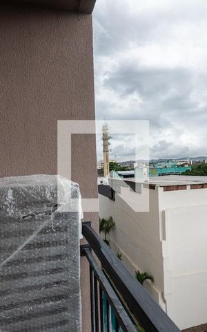 Apartamento à venda com 37m², 2 quartos e sem vagaVaranda