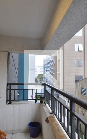 Apartamento à venda com 27m², 1 quarto e sem vagaSacada da Sala/Quarto