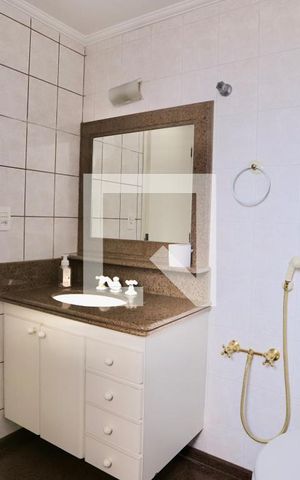 Apartamento para alugar com 58m², 1 quarto e 2 vagas Apartamento para alugar com 58m², 1 quarto e 2 vagasBanheiro