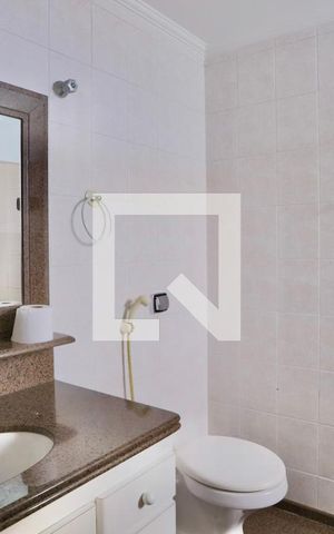 Apartamento para alugar com 58m², 1 quarto e 2 vagas Apartamento para alugar com 58m², 1 quarto e 2 vagasBanheiro