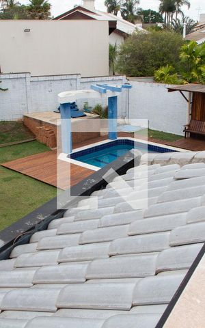 Casa de condomínio para alugar com 520m², 4 quartos e 6 vagasVista da Suíte 4