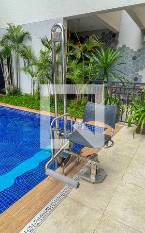Studio à venda com 25m², 1 quarto e sem vaga Studio à venda com 25m², 1 quarto e sem vagaÁrea comum - Piscina