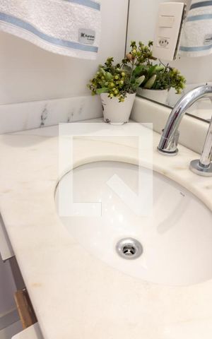 Apartamento para alugar com 87m², 3 quartos e 2 vagasBanheiro da Suíte