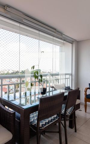 Apartamento para alugar com 87m², 3 quartos e 2 vagasVaranda Gourmet