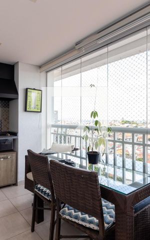Apartamento para alugar com 87m², 3 quartos e 2 vagasVaranda Gourmet