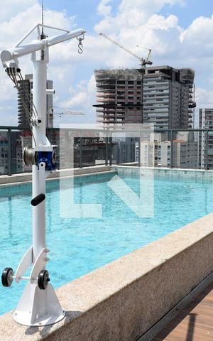 Studio à venda com 27m², 1 quarto e sem vagaPiscina