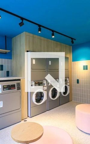 Studio para alugar com 24m², 1 quarto e sem vaga Studio para alugar com 24m², 1 quarto e sem vagaÁrea comum - Lavanderia